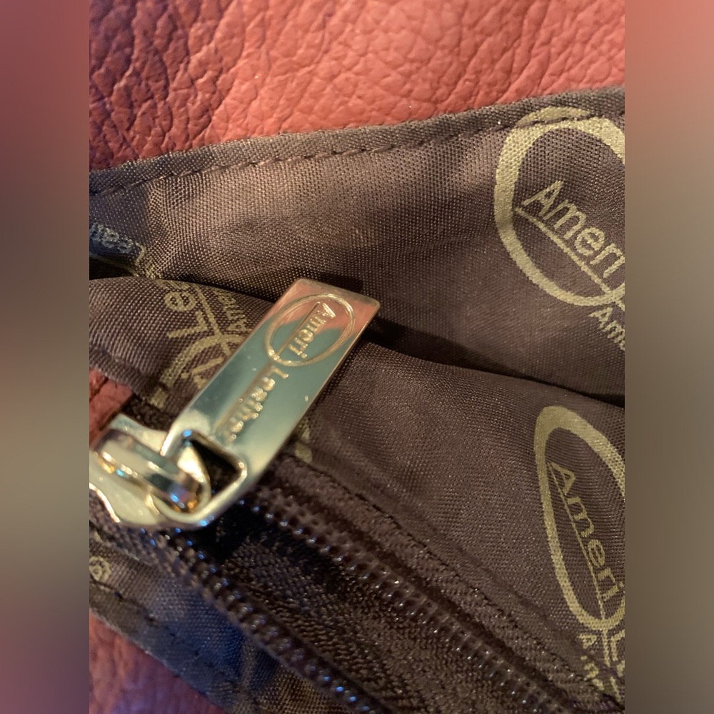 Ameri Leather Hand Bag. Med Size - image 5